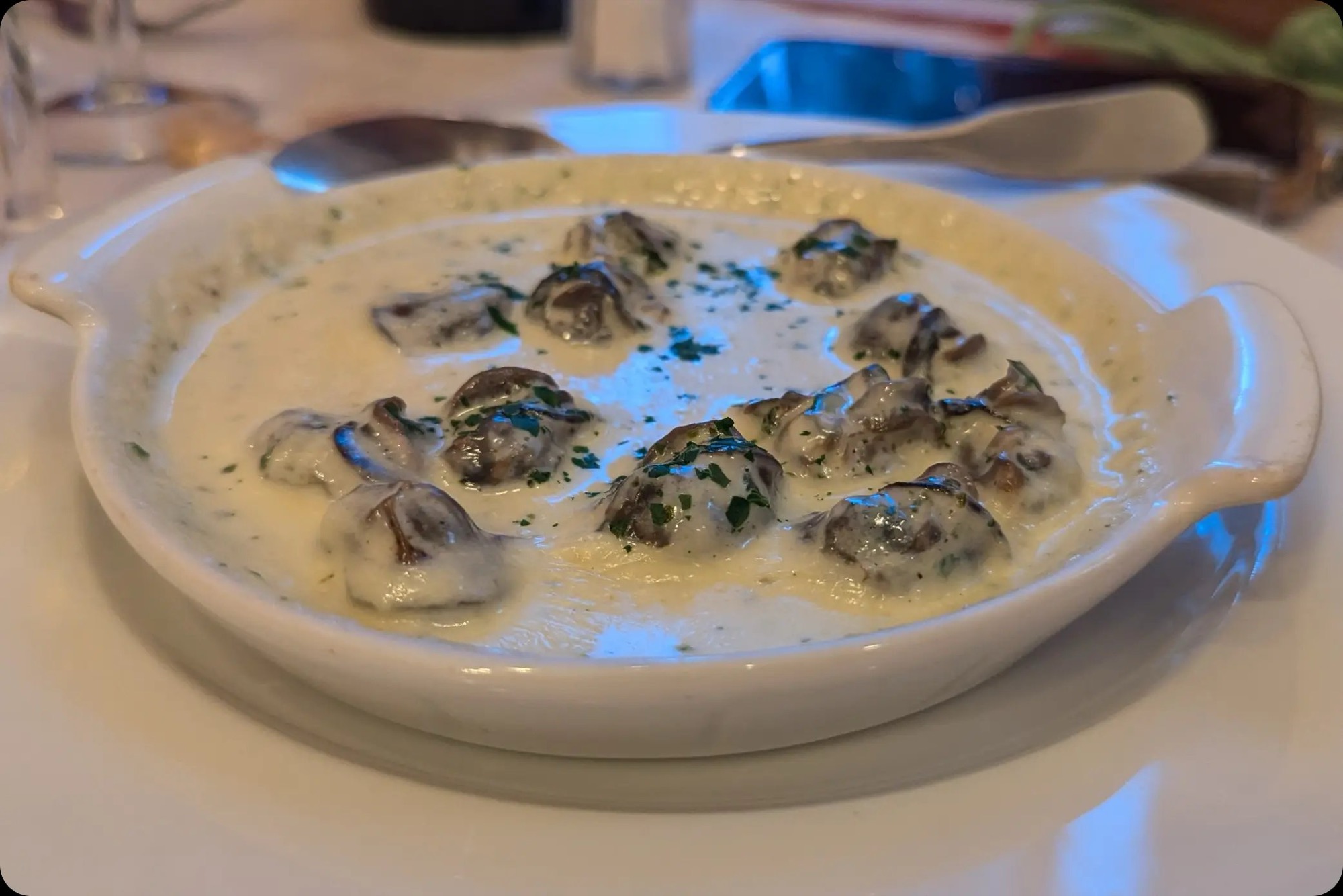 Cassolette d'escargots